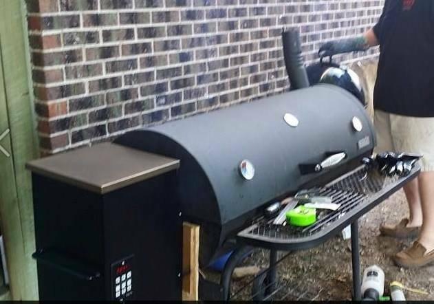 Elite 18" Pellet Grill Hopper Assembly w/ PID Con. & HD Auger Motor!