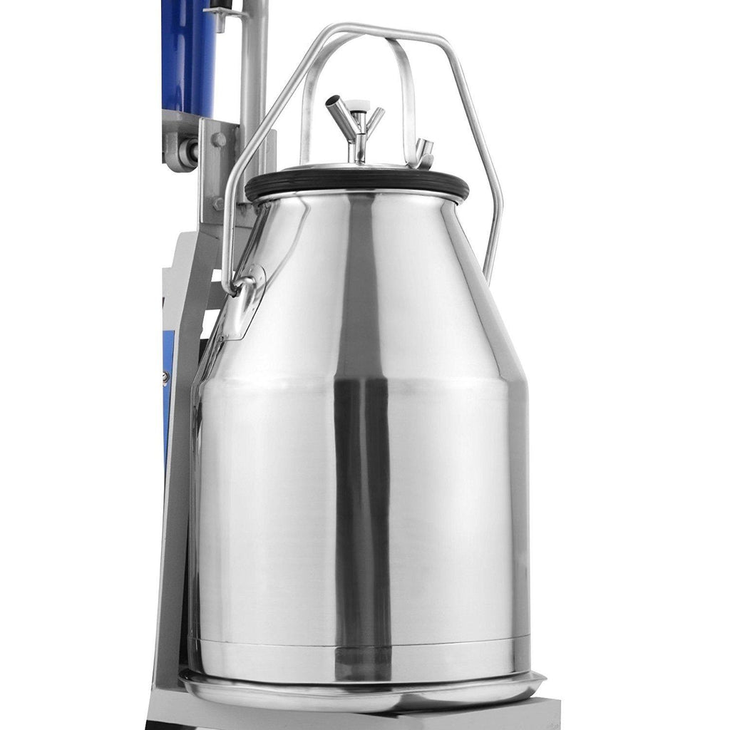 MilMachine 1440 RPM 10-12 Cows Per Hour Electric MilMachine with 25L 304  Steel Bucket Milk Machine for Cows (for Cow)