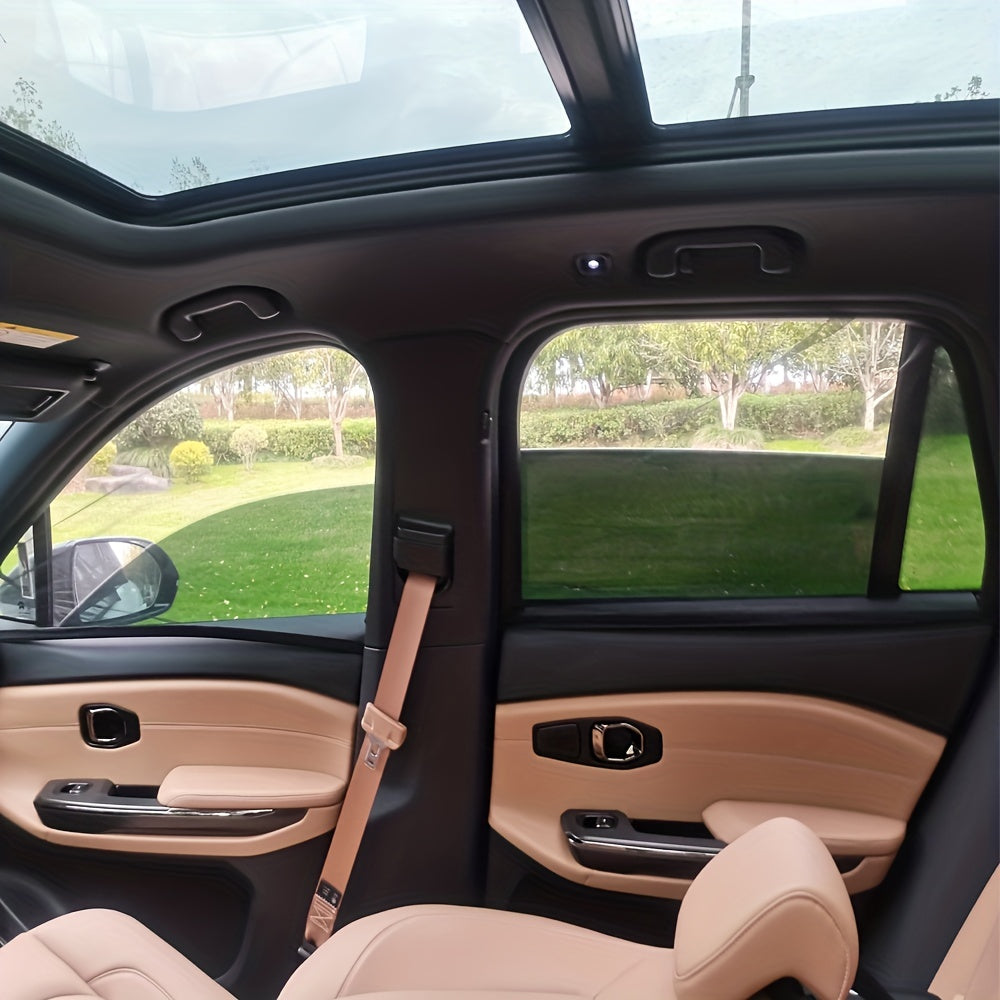 Upgraded Mosquito Prevention Car Window Sun Shade Cover Breathable Mesh Car  Side Window Shade Sunshade UV Protection Fit For Most Cars