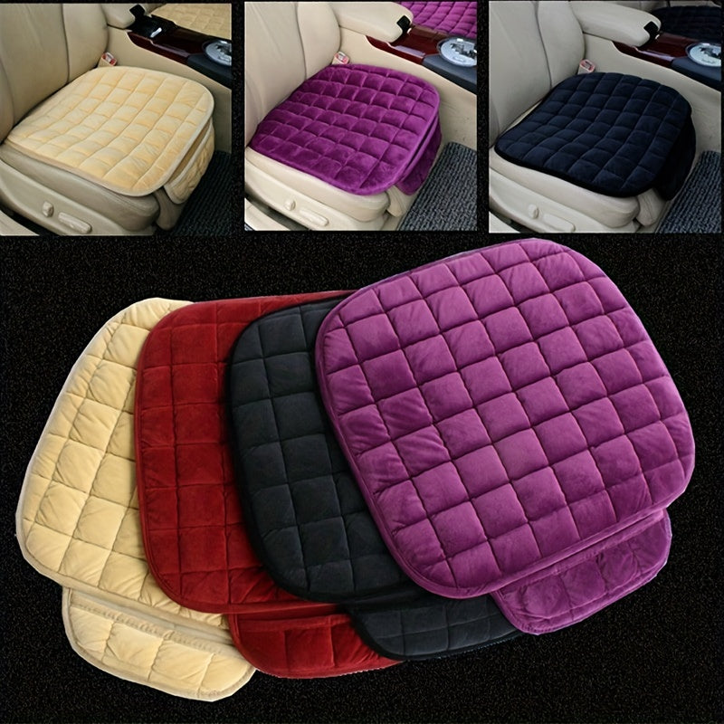 Car Seat Cover Winter Warm Seat Cushion Anti Slip Universal Front Chair Seat Breathable Pad For Vehicle Auto Car Seat Protector
