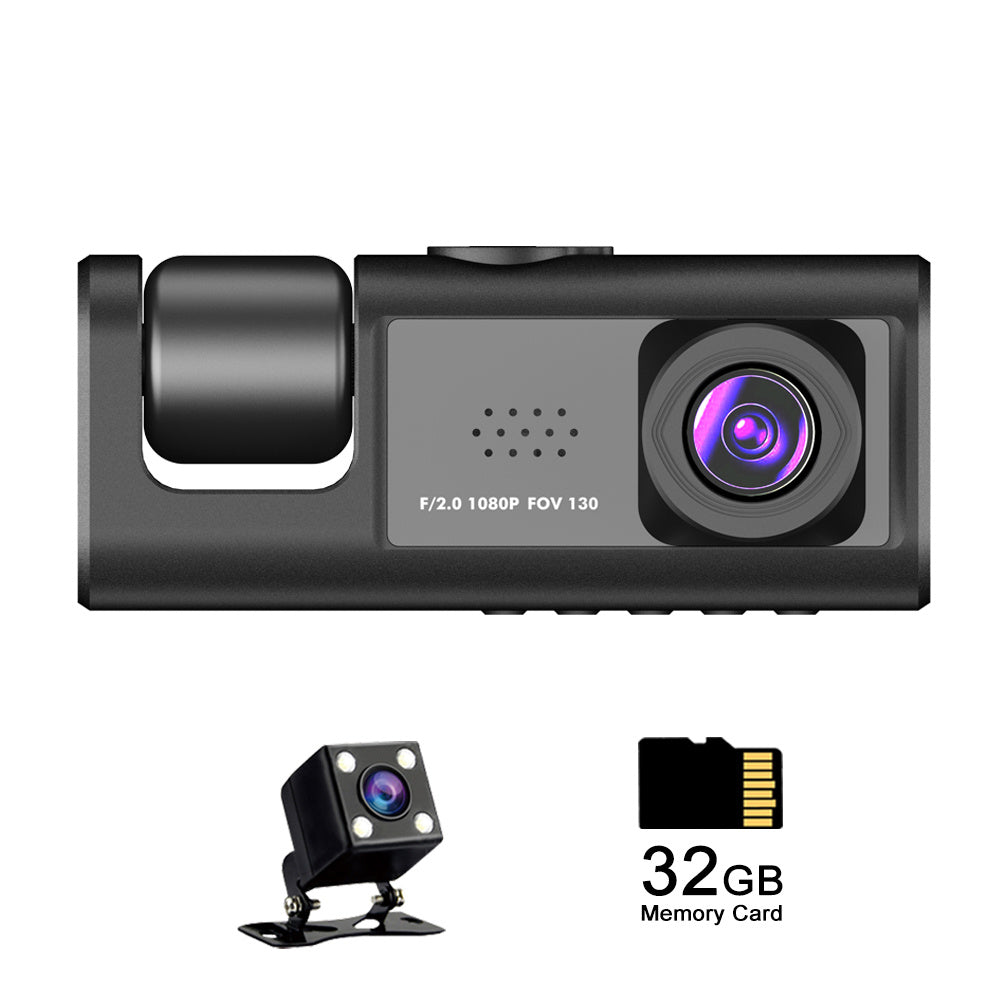 3 Lens Car Dashcm Car Camera Car Black Box 3 Camera Dash Cam Front,Inside,Rear,1080P