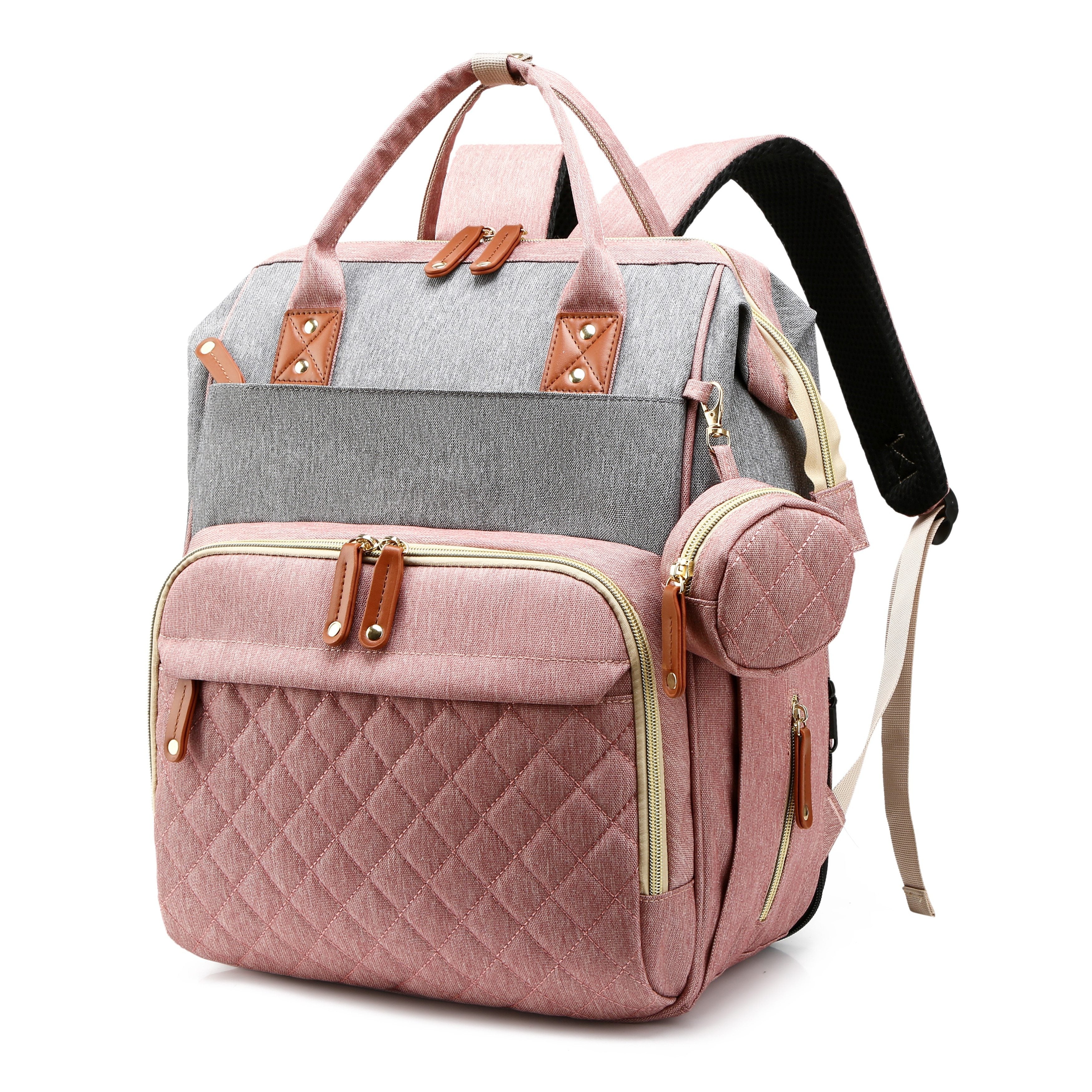 Diaper Bag Backpack, Trendy Bag, Diaper Backpack Bag With A Changing Station, Multifunction Waterproof LarTravel Back Pack, Christmas, Halloween, Thanksgiving Day Gift