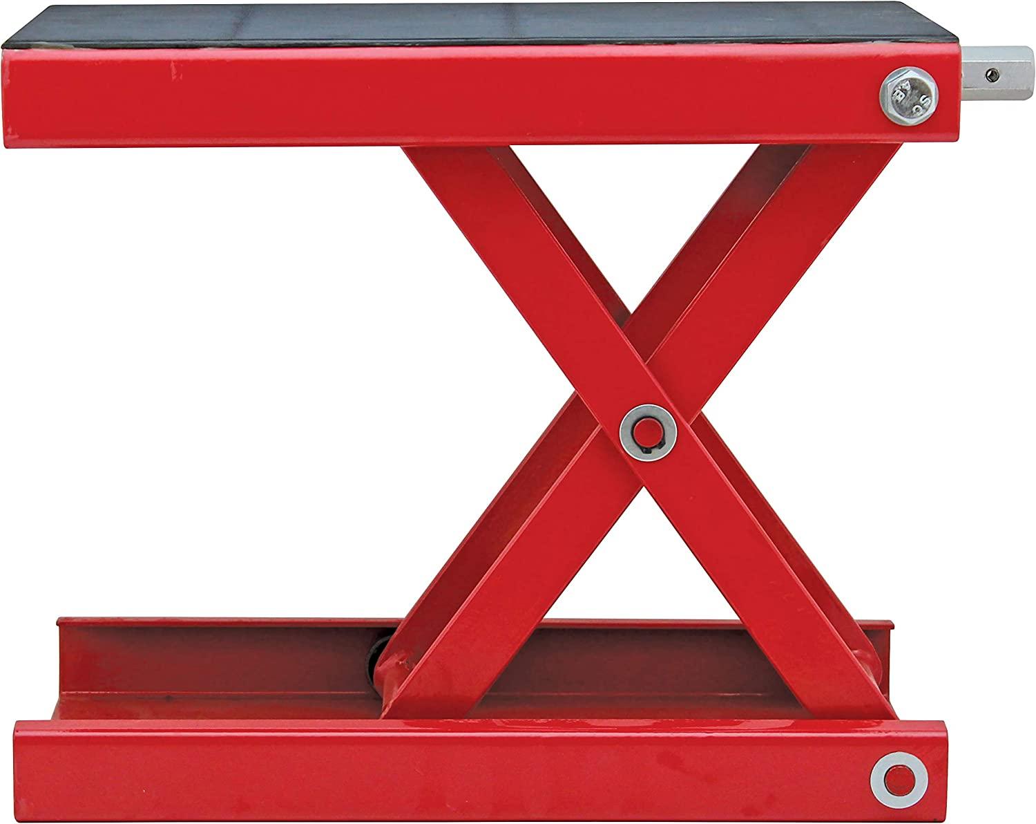 Extreme Max 5001.5044 1100 lb. Motorcycle Scissors Jack - Wide