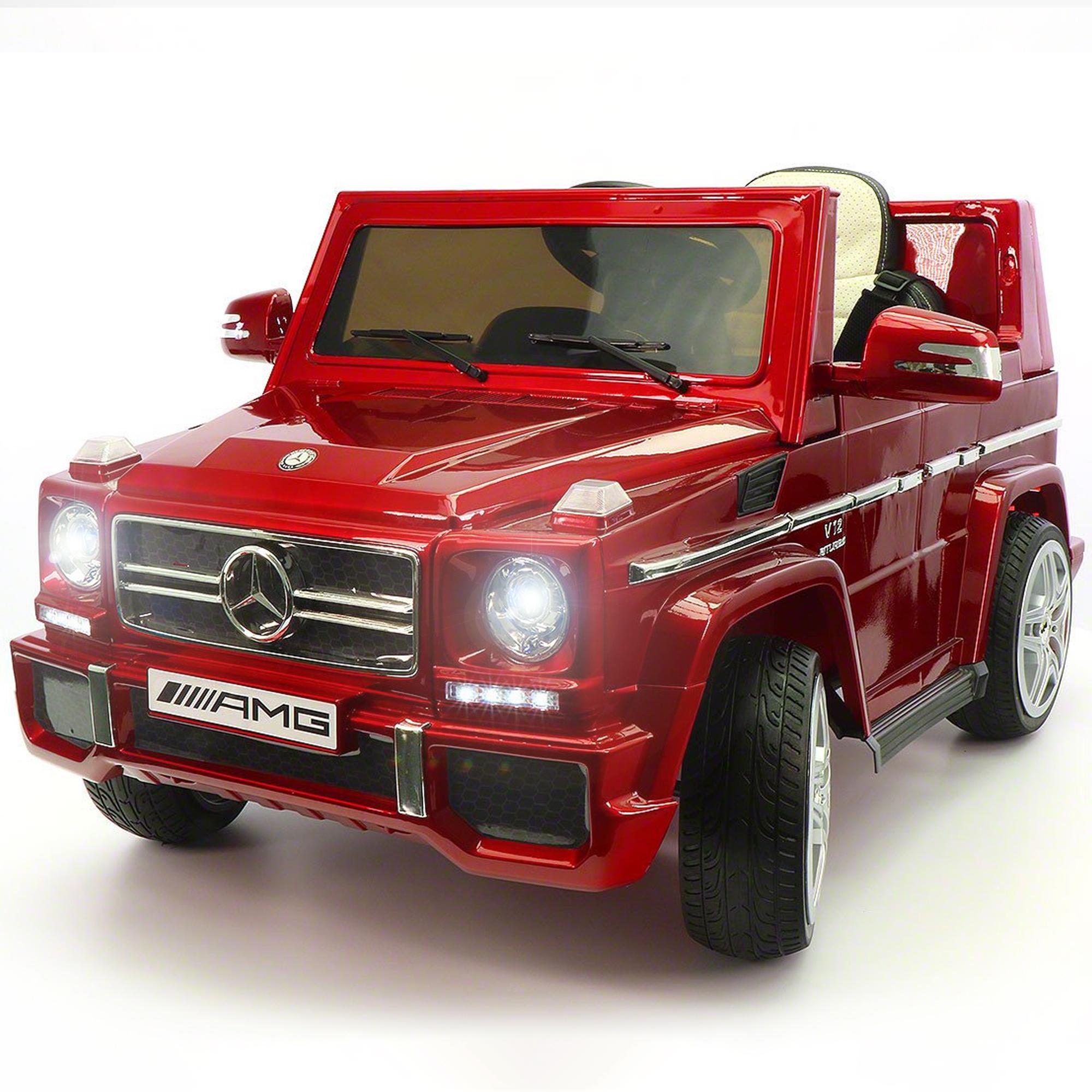 2023 Mercedes Benz G65 AMG Upgraded Version 12V Ride On Toy Car LED Kids Battery Powered MP3 With Remote Control