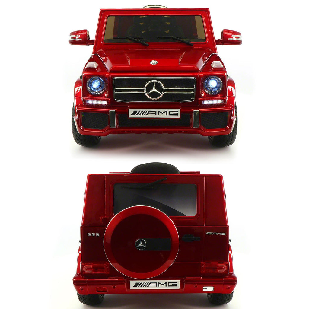 2023 Mercedes Benz G65 AMG Upgraded Version 12V Ride On Toy Car LED Kids Battery Powered MP3 With Remote Control