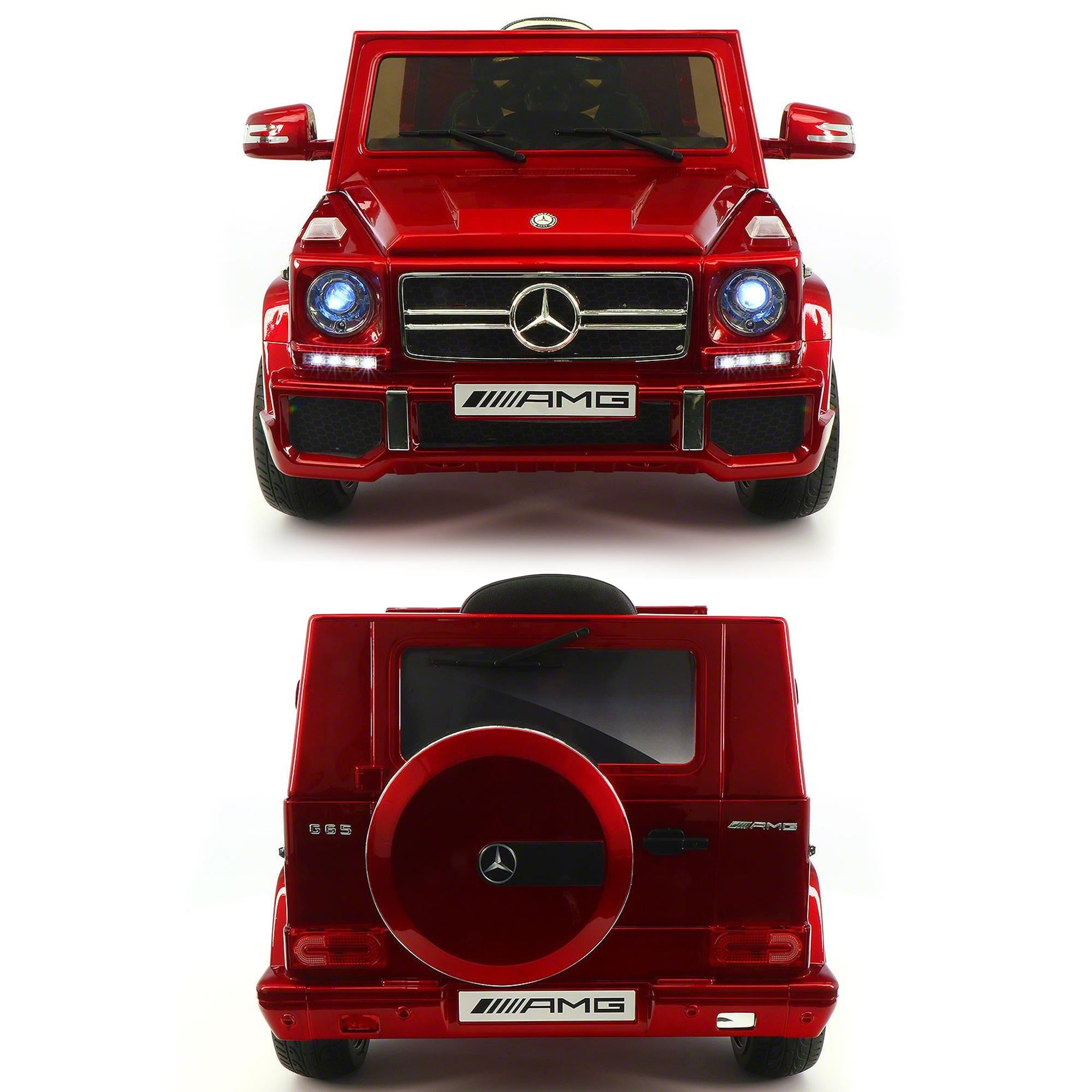 2023 Mercedes Benz G65 AMG Upgraded Version 12V Ride On Toy Car LED Kids Battery Powered MP3 With Remote Control