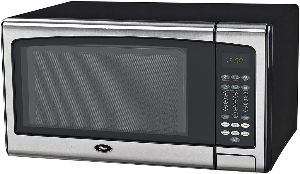 Oster OGSMJ411S2-10 1.1 cu. Ft. Microwave Oven,  Steel