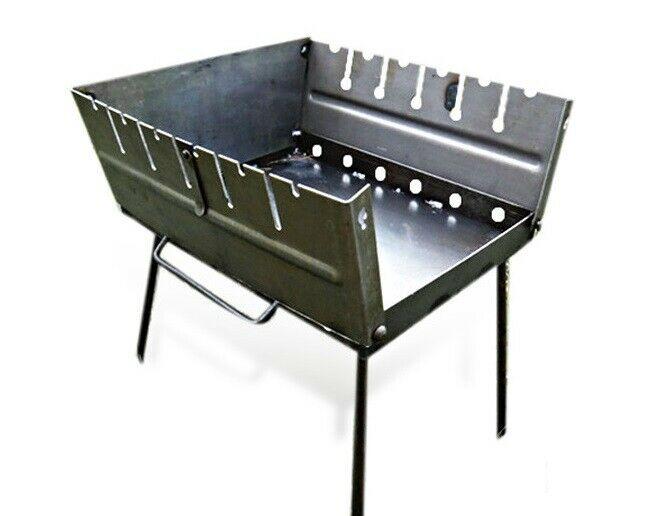 Mangal Grill Kebab Barbecue BBQ Portable Folding Christmas birthday man