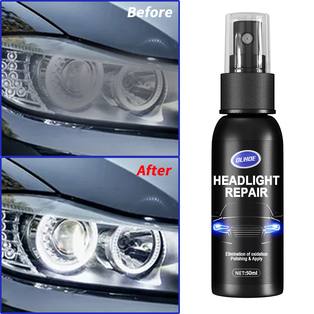 Car Headlight Polishing Agent, Scratch Remover Repair Fluid Headlight Renewal Polish And Maintenance Liquid Kit Auto Accessories