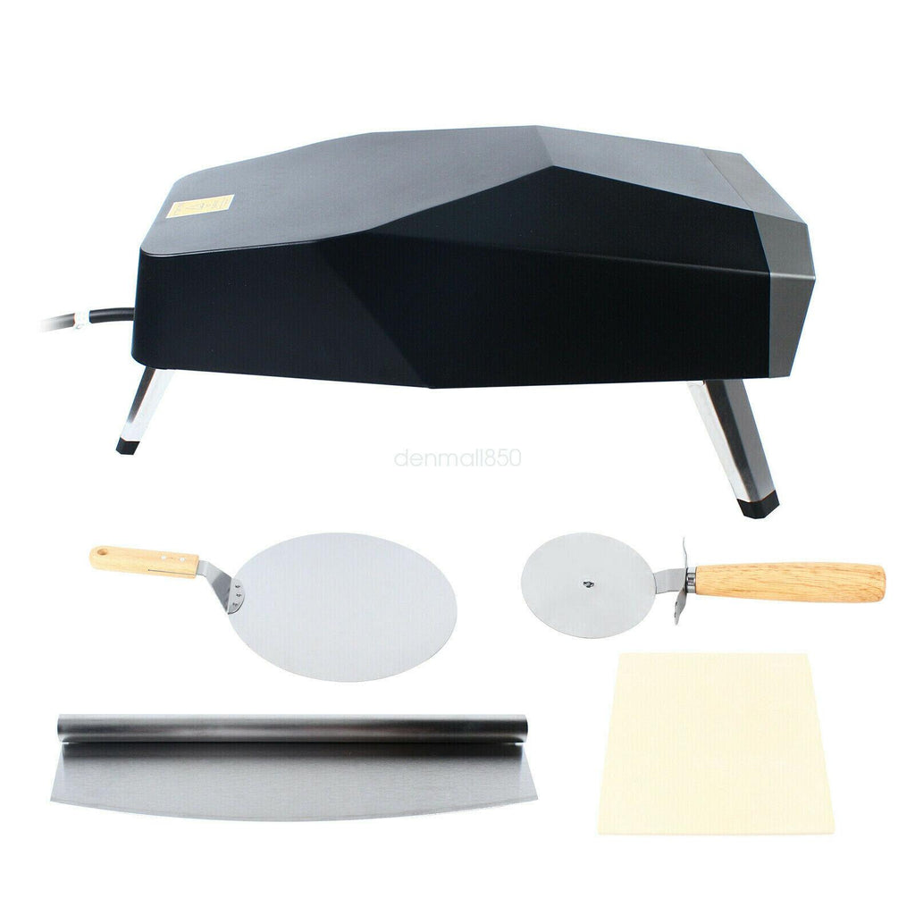 12'' Multifunction Gas Pizza Oven 1–5 Mins Coo300 - 500°c Durable Oven