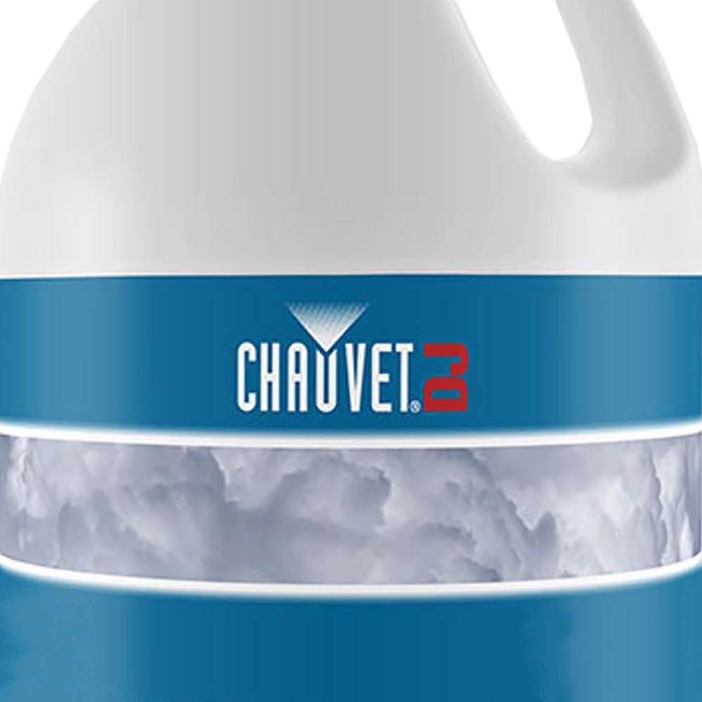 Chauvet H1800FLEX Hurricane Fog/Smoke Pro Machine + Fog Juice Fluid (2 Gallons)