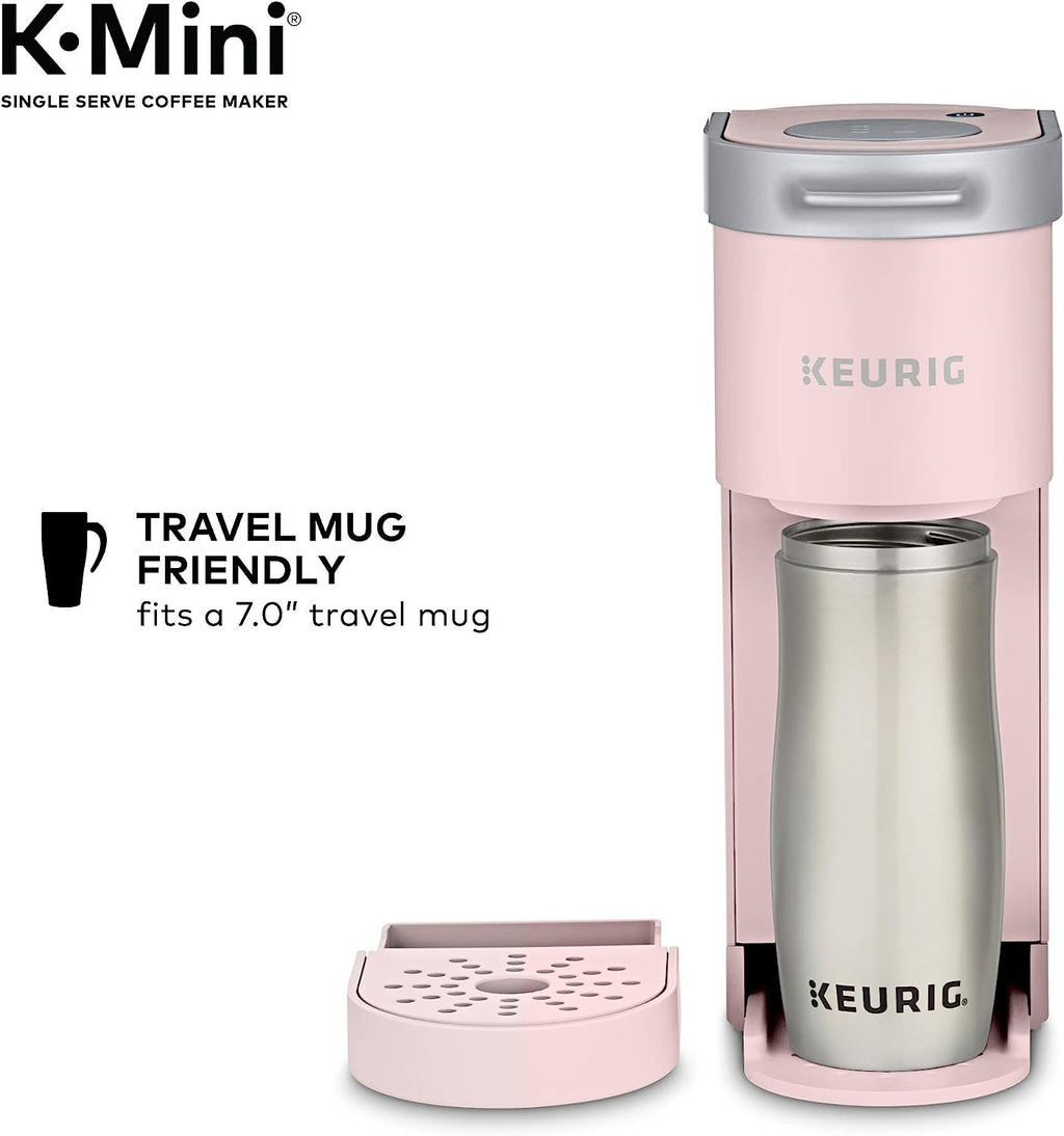 Keurig K-Mini Single Serve K-Cup Pod Coffee Maker, Dusty Rose