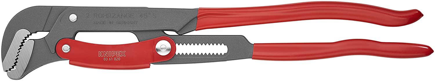 KNIPEX Tools 83 61 020, Rapid Adjust Swedish Pipe Wrench, 22