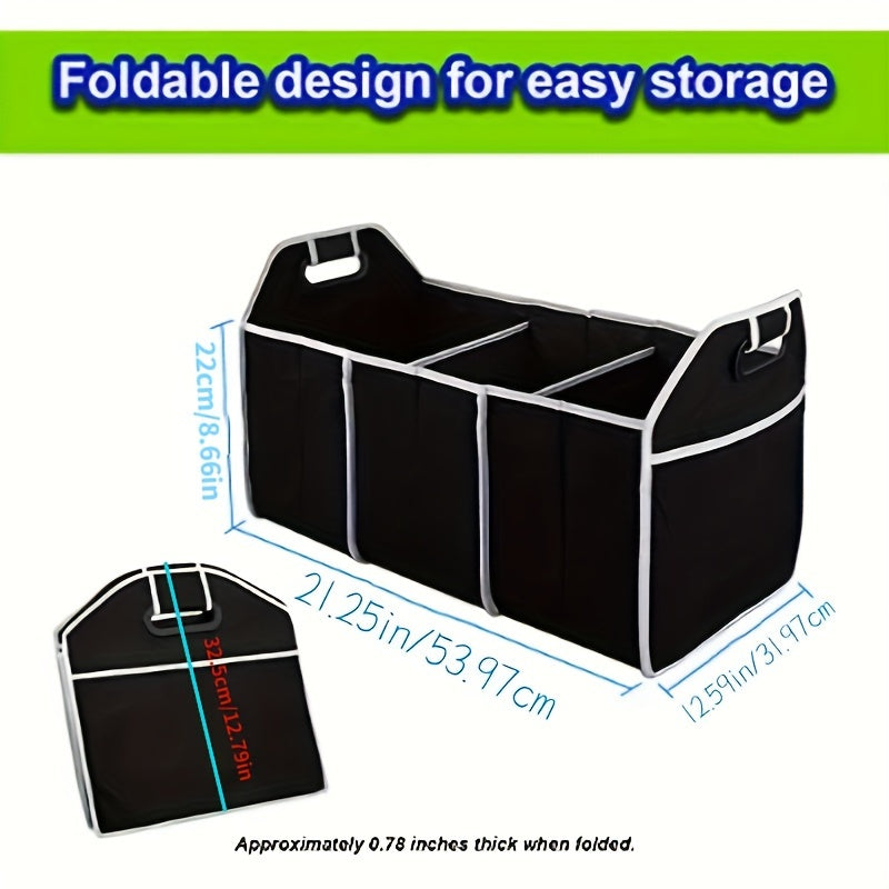 Maximize Your Car StoraSpace With This Universal Car Trunk Organizer!