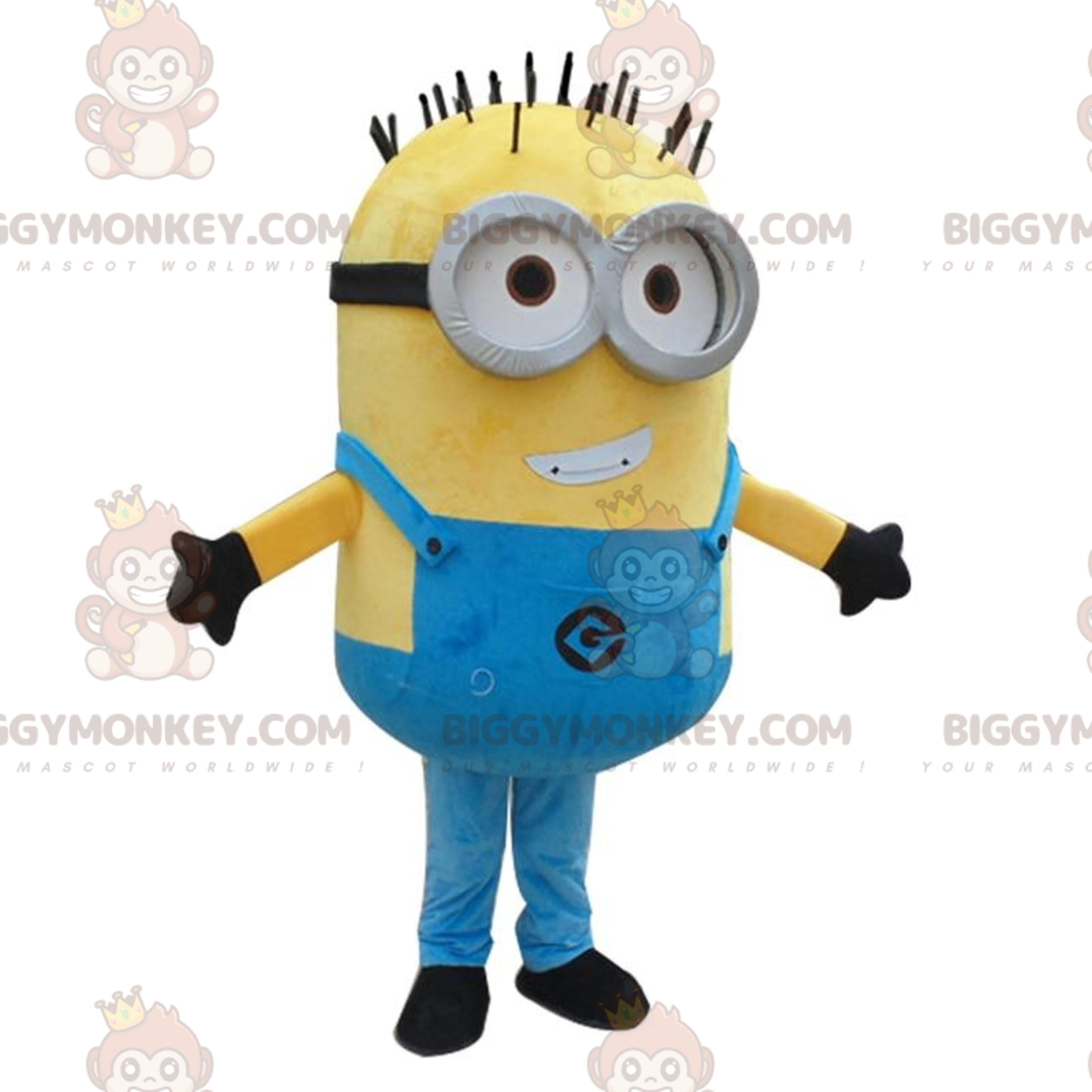 Phil's BIGGYMONKEYMascot Costume, Famous Minions from "Despicable Me"