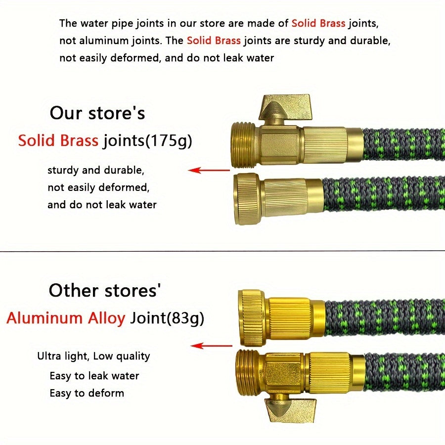 Upgrade Your Garden With This Super Durable 3/4 Expandable Magic Flexible Garden Hose!