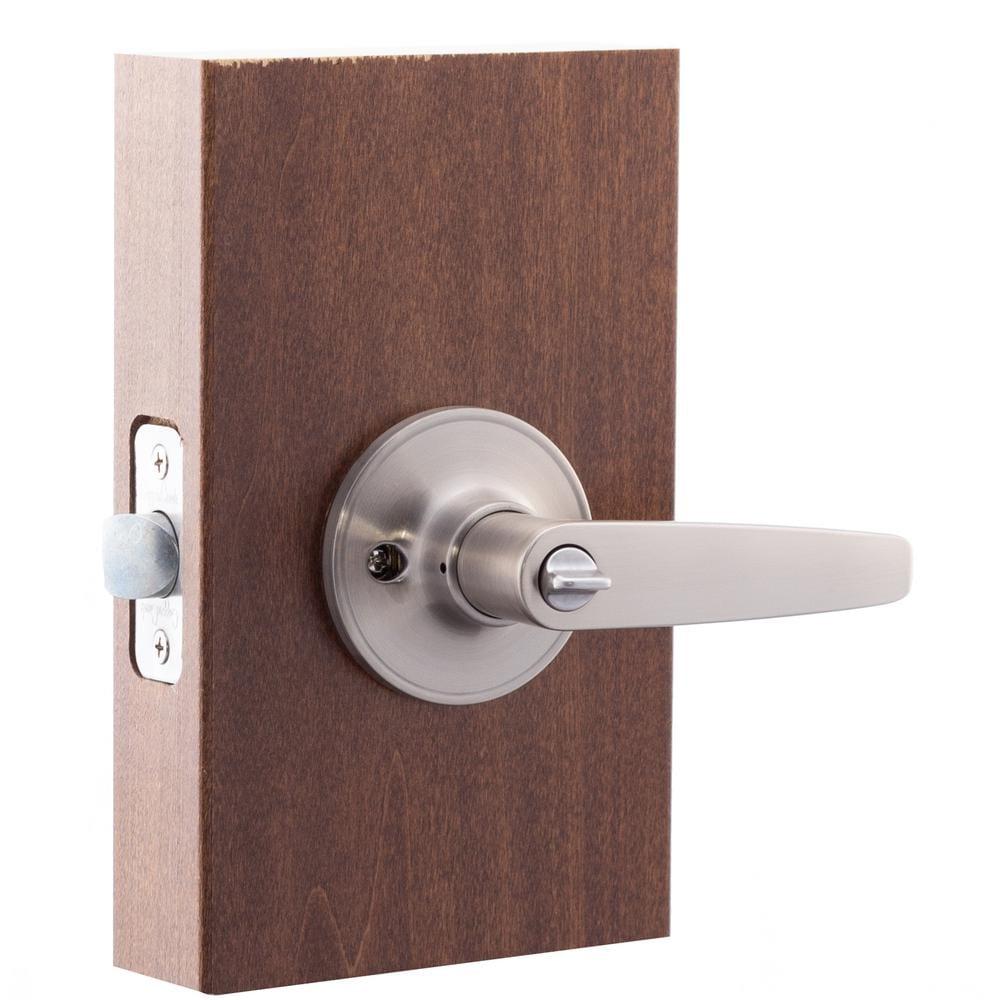 Daley Satin  Privacy Bed/Bath Door Lever