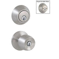 Brandywine  Steel Entry Knob and Double Cylinder Deadbolt Combo Pack