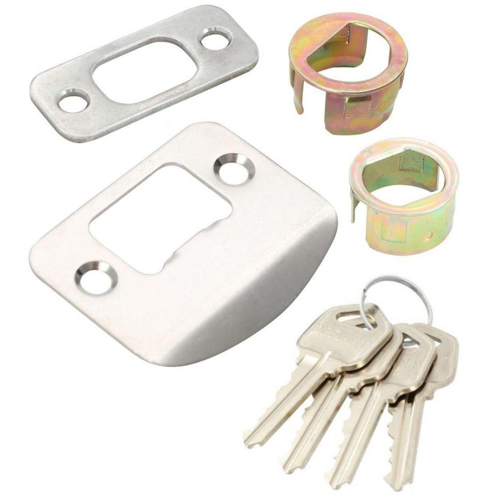 Brandywine  Steel Entry Knob and Double Cylinder Deadbolt Combo Pack