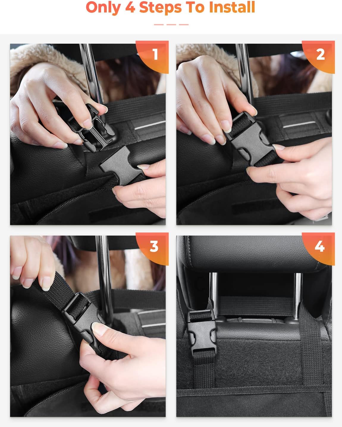 Oasser Car Storage Organizer Version, Hanging Trunk Organizer with 10 Different Functional Storage Bags, Car Trunk Organizer for SUV Truck MPV VAN