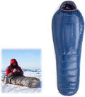 HXXXIN Goose Down Mummy Sleeping Bag Winter 20D 400T Nylon Waterproof Warm Sleeping Bag Portable Camping Travel