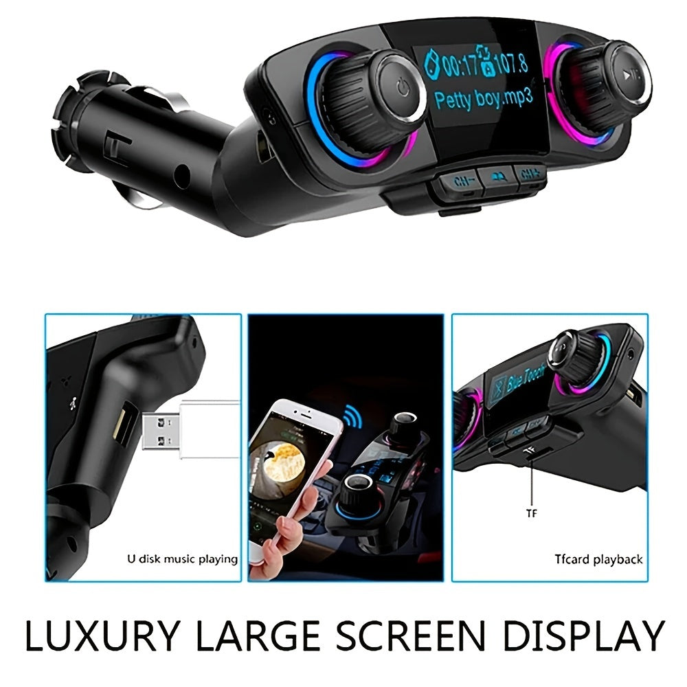 Car FM Transmitter MP3 Player Adapter Charger Handsfree