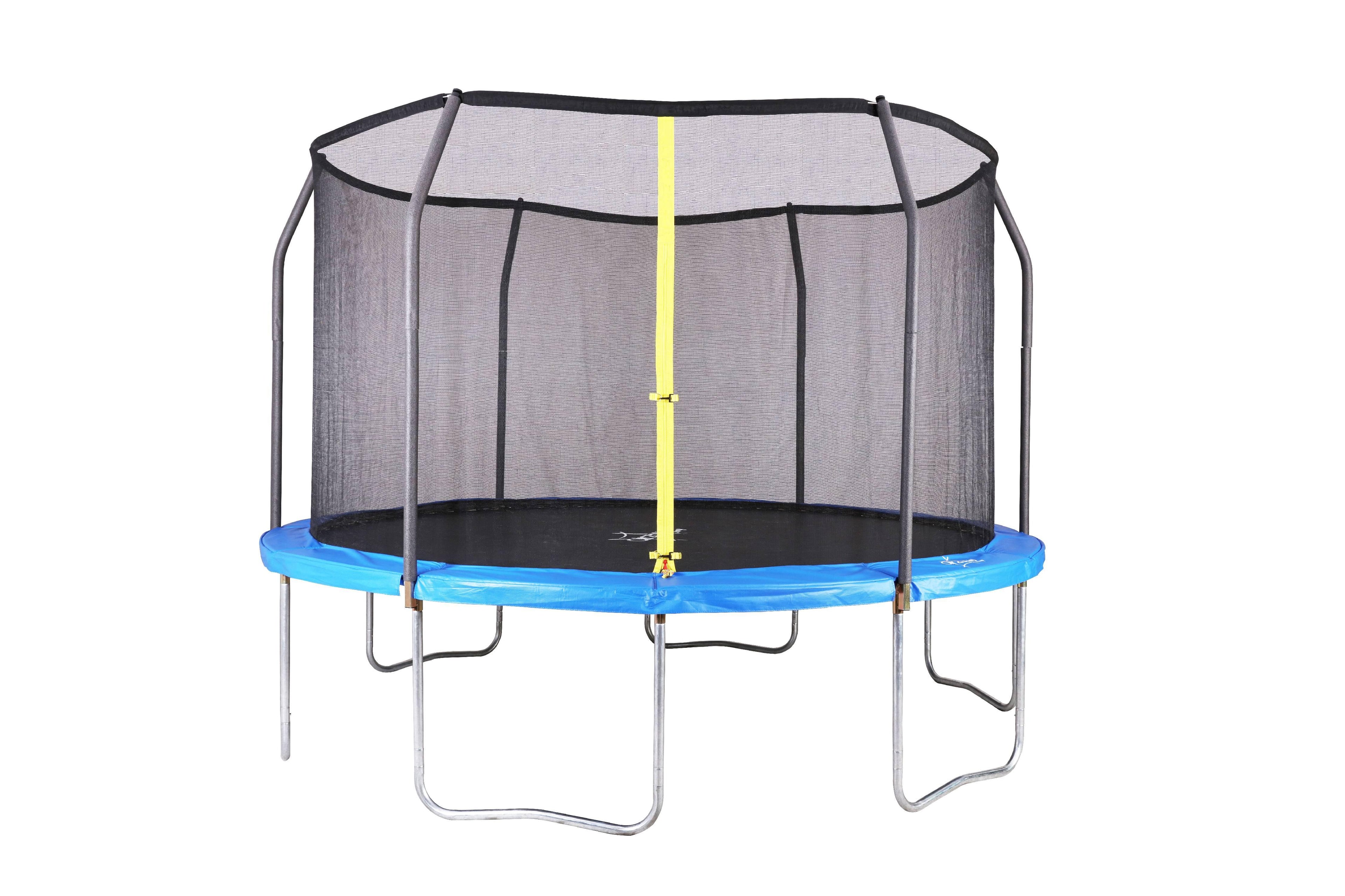 Airzone 15' Trampoline, with Enclosure, Blue (Box 1 of 2)
