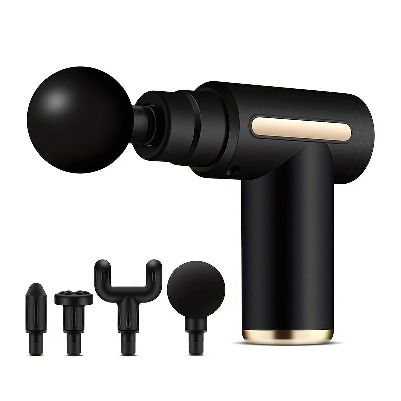 MassaGun, Deep Tissue Muscle Handheld Percussion Massager For Body, Back And Neck Relaxation, Compact Elegant  For Women