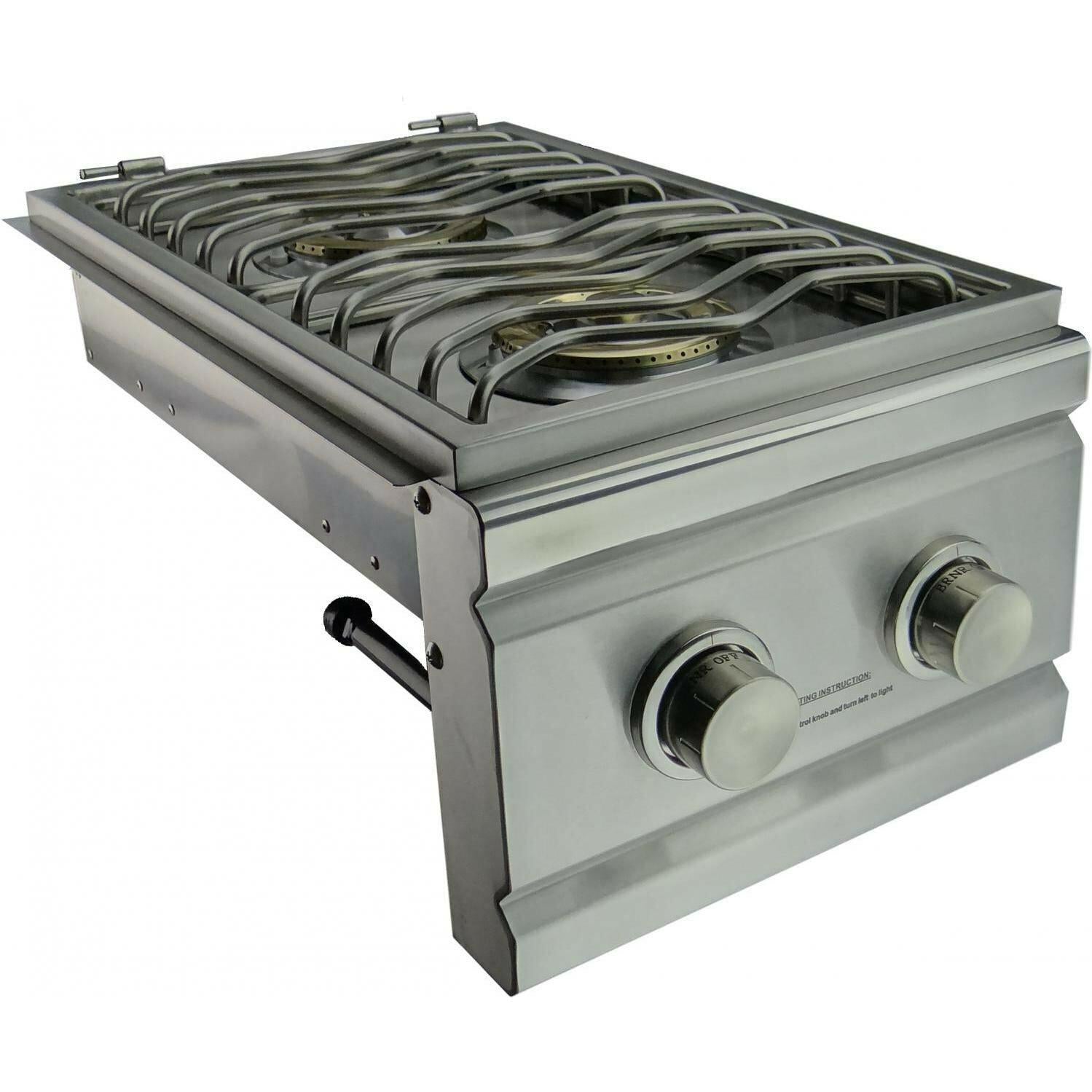 -In Double Side Burner - Propane