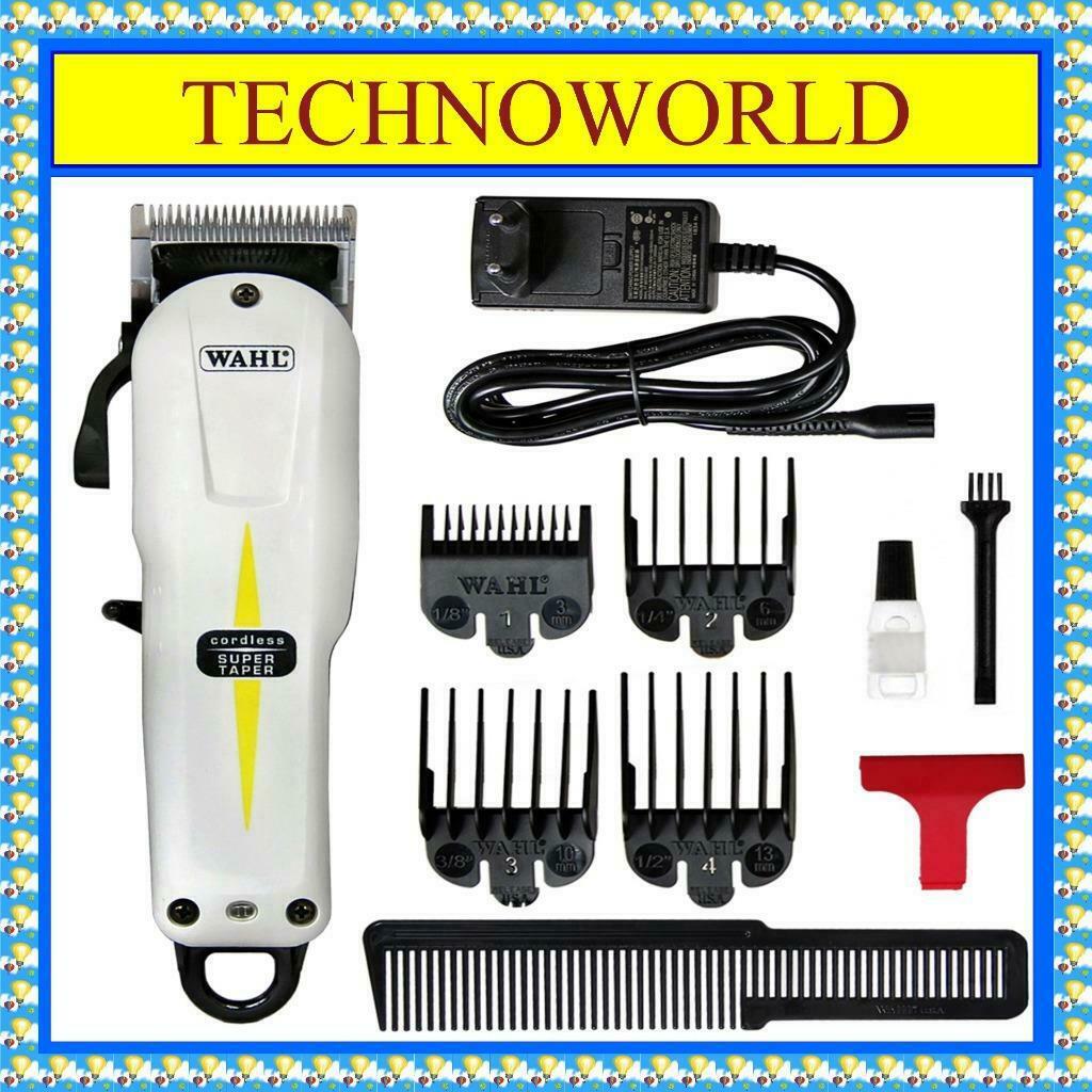 Wahl Super Taper Cordless Hair Clipper - WA8591-012 (White)