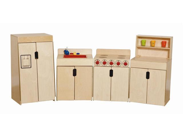 Kid's Play 4 Pc Tip-Me-Not Deluxe Appliance Set