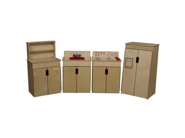 Kid's Play 4 Pc Tip-Me-Not Deluxe Appliance Set