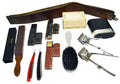 VTG Straight  Manual Hair Clippers Barber Shaving Lot Strop Schick Trimmer