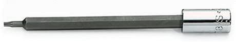 SK Hand Tools 84220 10-Piece 1/4-Inch and 3/8-Inch Drive Long Torx Bit Socket Set