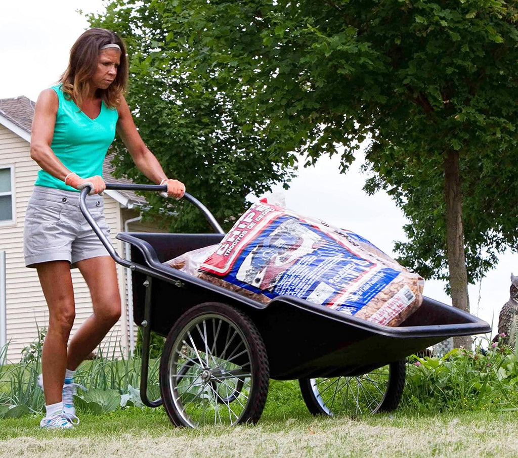 Polar Trailer #8376 Utility Cart, 65" x 29" x 29" Lawn Cart