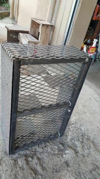 Metal Pro Snake Basket Charcoal FirePan BBQ Smoker Grills Fire Box Catering