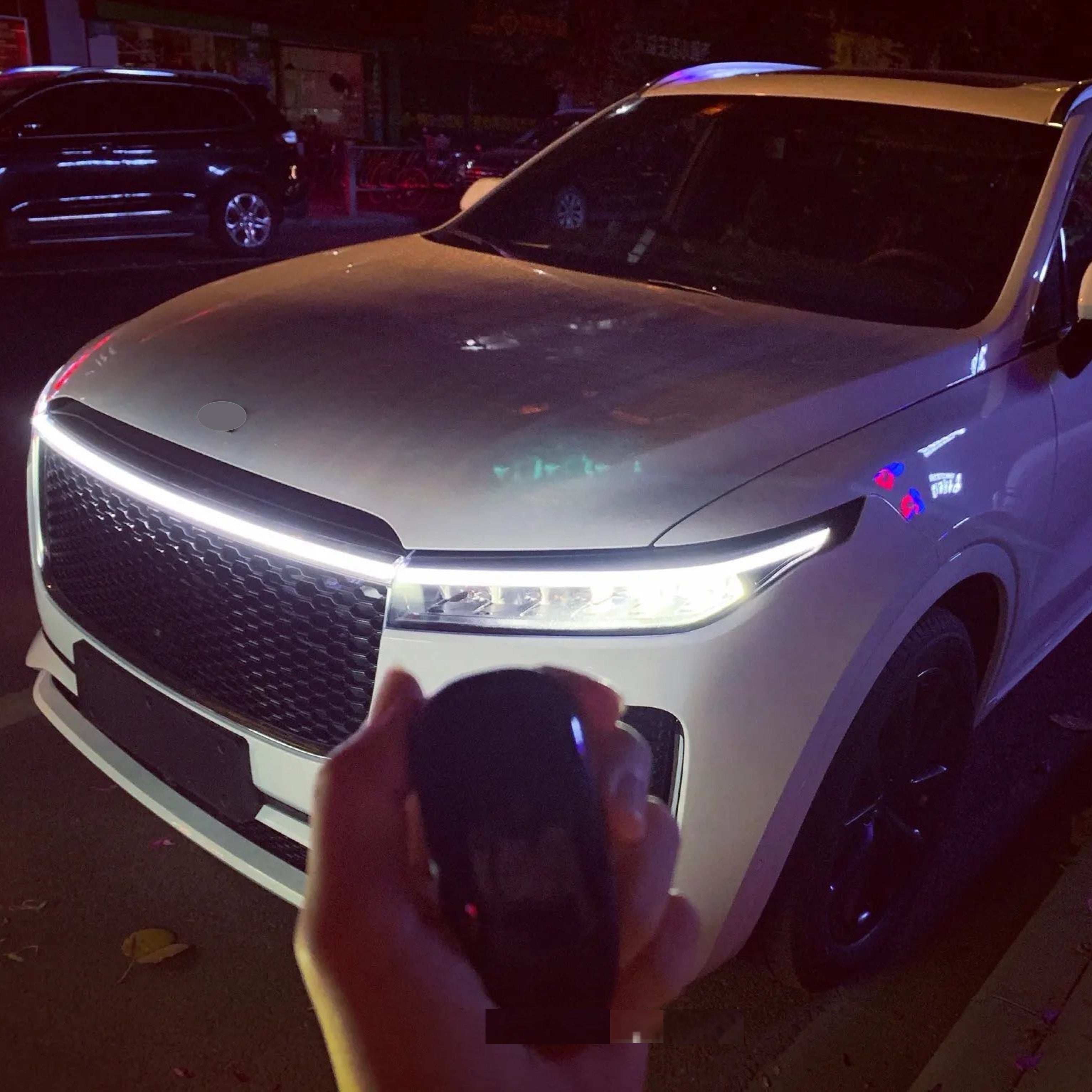Upgrade Your Vehicle with a Universal 12V, 10W Start-Scan Car LED Hood Light Dynamic Daytime Running Light!