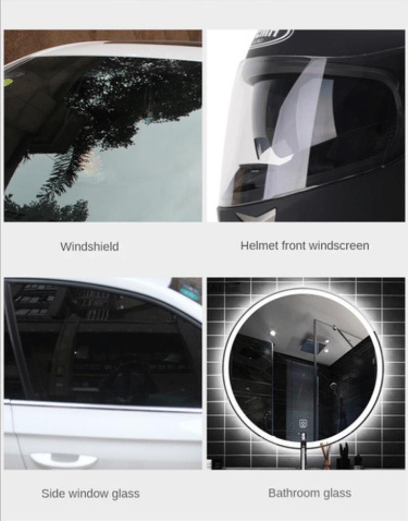Crystal Clear Vision: Car Anti-fog Wipes For Windshield Defogging And Glass Cleaning