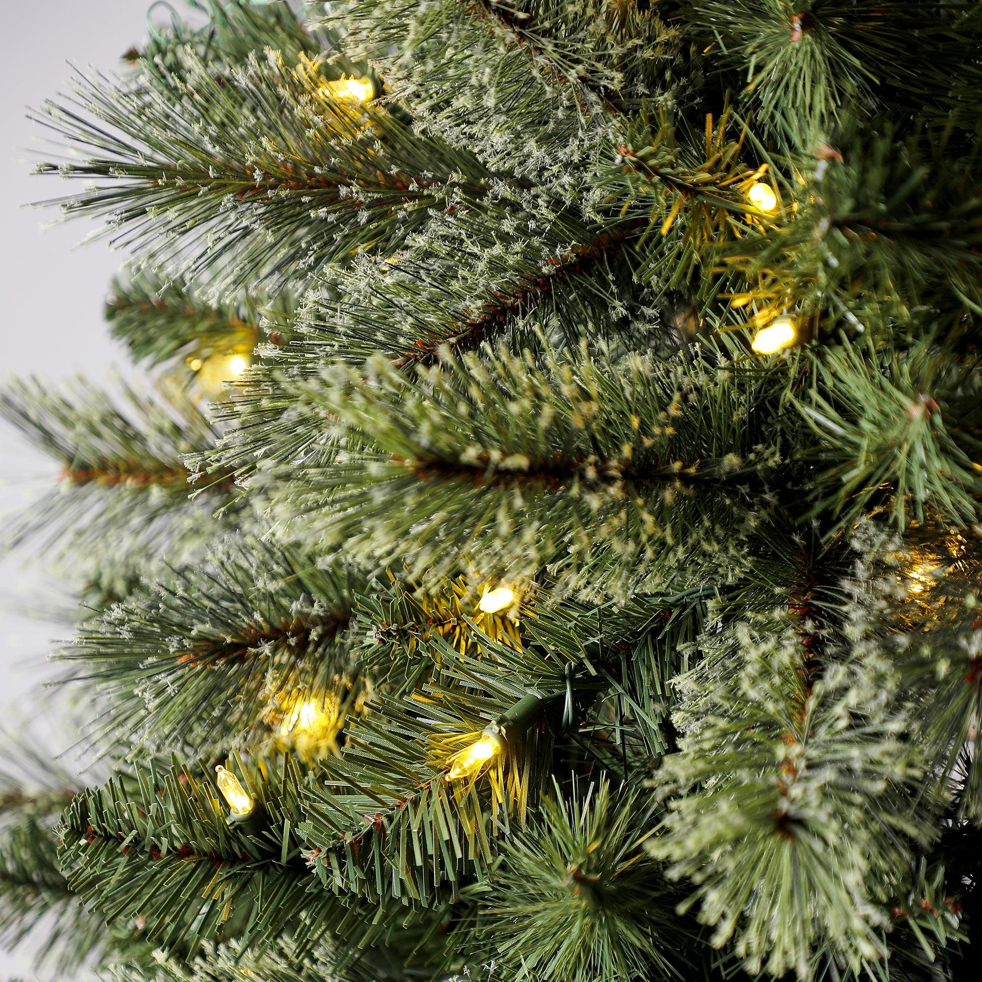 Holiday Time Prelit 300 LED Color-Changing Lights, Liberty Pine Artificial Christmas Tree, 7.5'