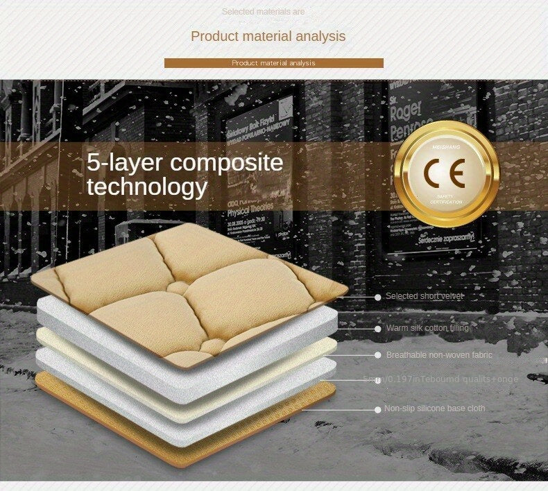 Plush Car Seat Cover Rear Cushion Breathable Protector Mat Pad Universal Auto Interior Back Rear Backrest Seat Cushion