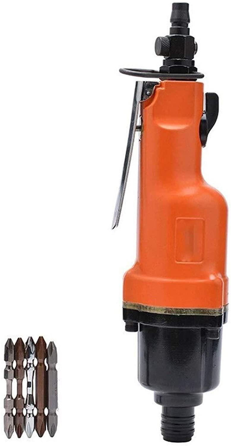 Auoeer High Strength Straight Wind Batch, High Torque Wind Batch Fast Pneumatic Screwdriver Industrial Grade Hand Tool Multifunction and Ergonomic