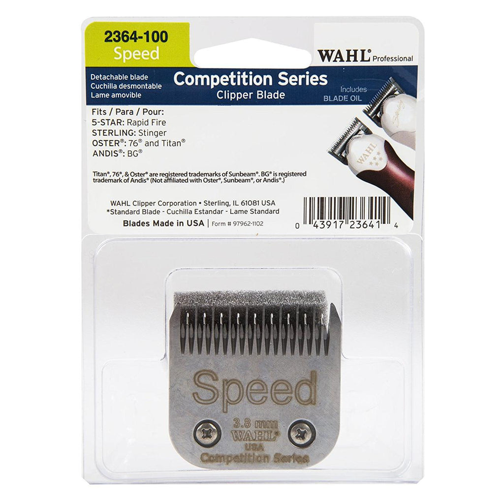 Wahl Five Star Rapid Fire Clipper #8233-200 w/Bonus Speed Blade 100-240 Volts