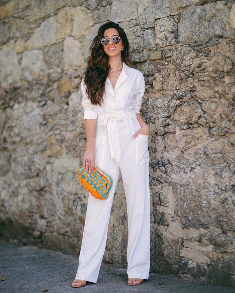 Stocking and delivery of additional Lapel Plain Belted White Jumpsui