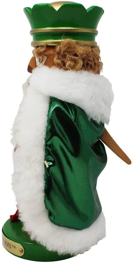 Kurt Adler (#ES1579) Wizard of Oz Steinbach Chubby Cowardly Lion Nutcracker, 11"