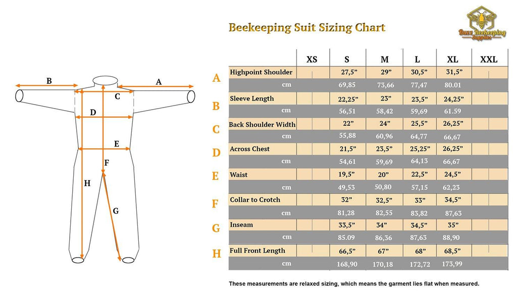 Ventilated Beekeeping Suit and Bee Family Stickers - YKK Metal Zippers - Men & Women - Total Protection - Self-Supporting Round Veil for Beekeepers - Easily Take On & Off - 8 Pockets (X-Large)