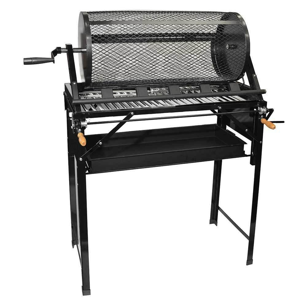 5 Burner Hatch Rotating Chili Roaster Portable BBQ Stand & Regulator CR-BARBACOA