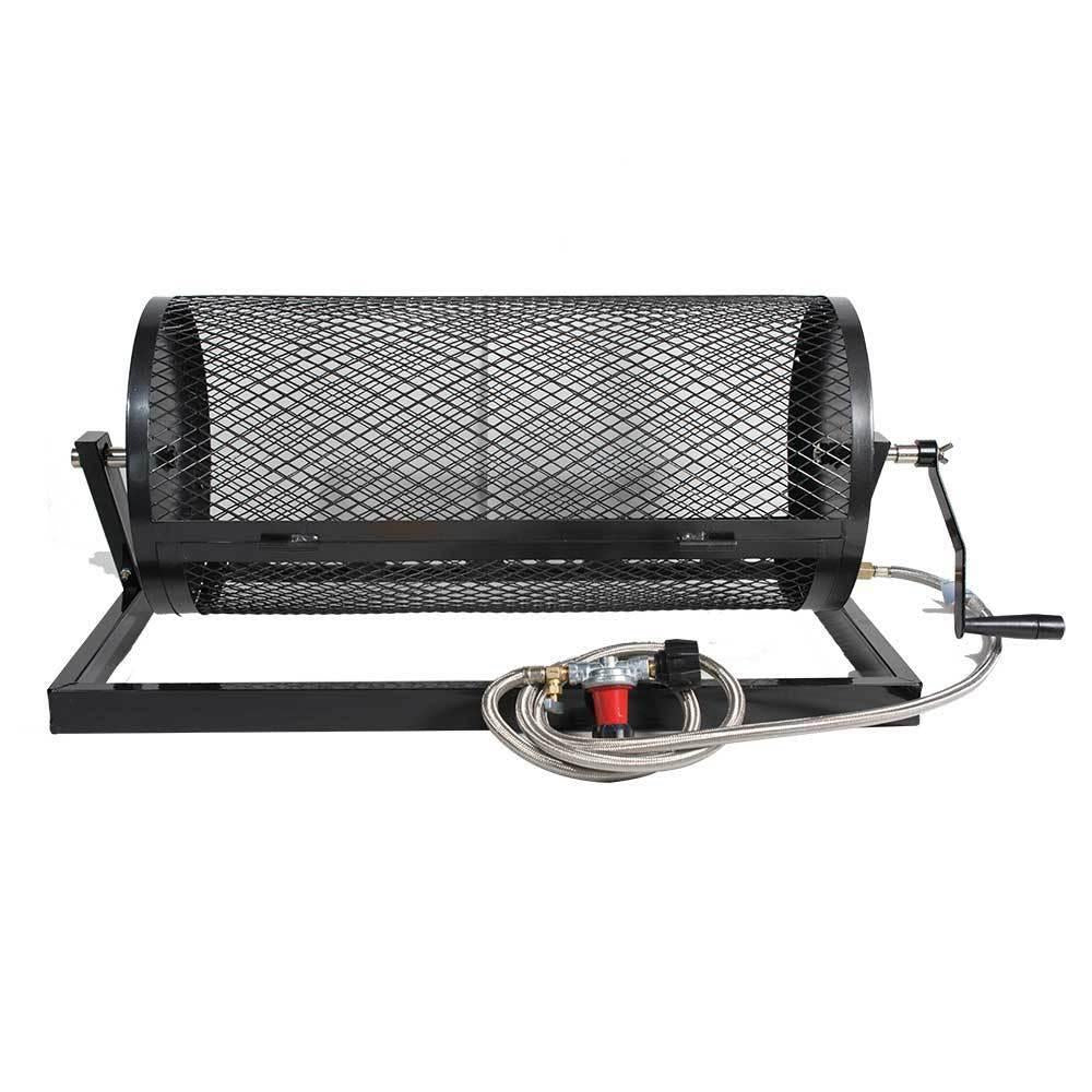 5 Burner Hatch Rotating Chili Roaster Portable BBQ Stand & Regulator CR-BARBACOA