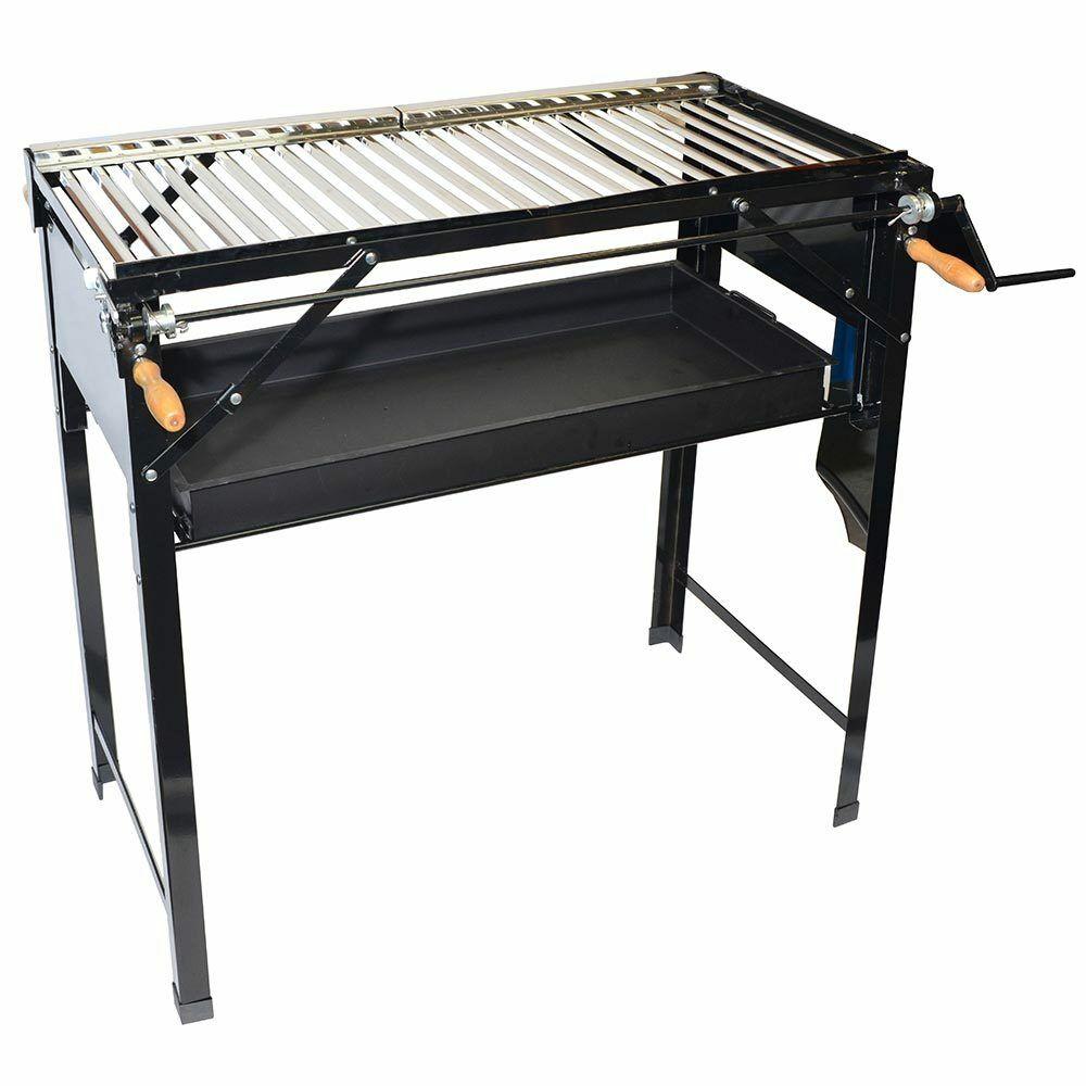 5 Burner Hatch Rotating Chili Roaster Portable BBQ Stand & Regulator CR-BARBACOA
