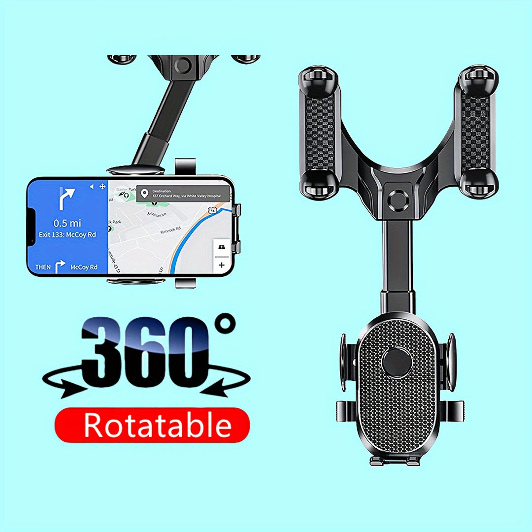 Car Phone Holder, Car Mount Stand For CellPhone Car Mobile Support Rotating Adjustable Car Smartphone Holder