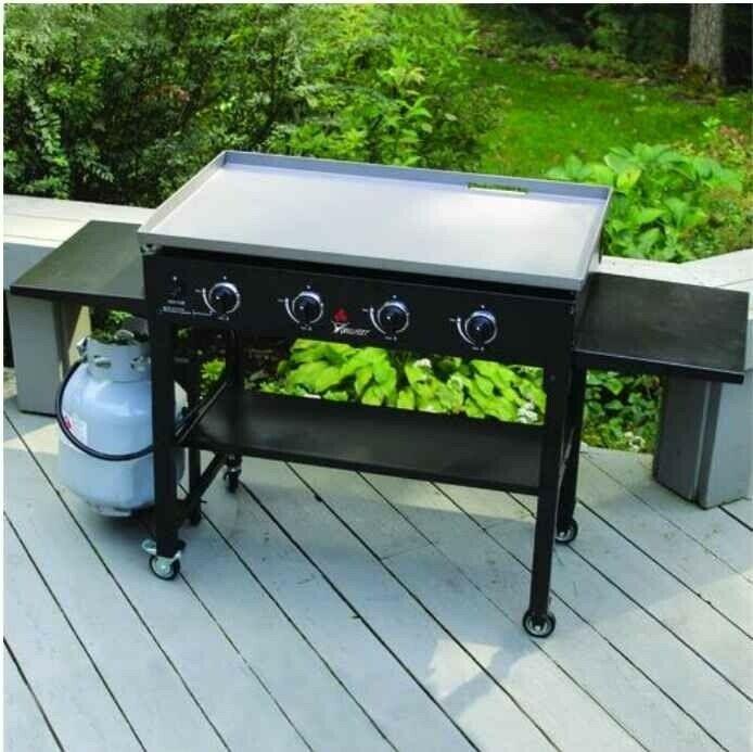 36 Inch 4-Burner Propane Outdoor Flat Tap Griddle